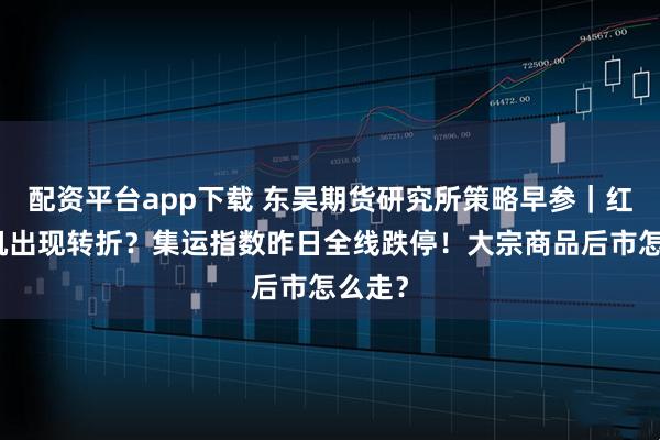 配资平台app下载 东吴期货研究所策略早参｜红海危机出现转折？集运指数昨日全线跌停！大宗商品后市怎么走？