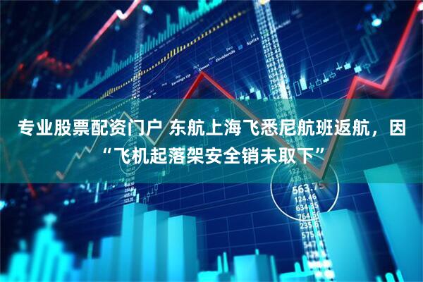 专业股票配资门户 东航上海飞悉尼航班返航，因“飞机起落架安全销未取下”